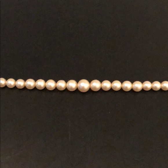 VINTAGE 1950’s RETRO CULTURED PEARL CHOKER - Picture 5 of 14